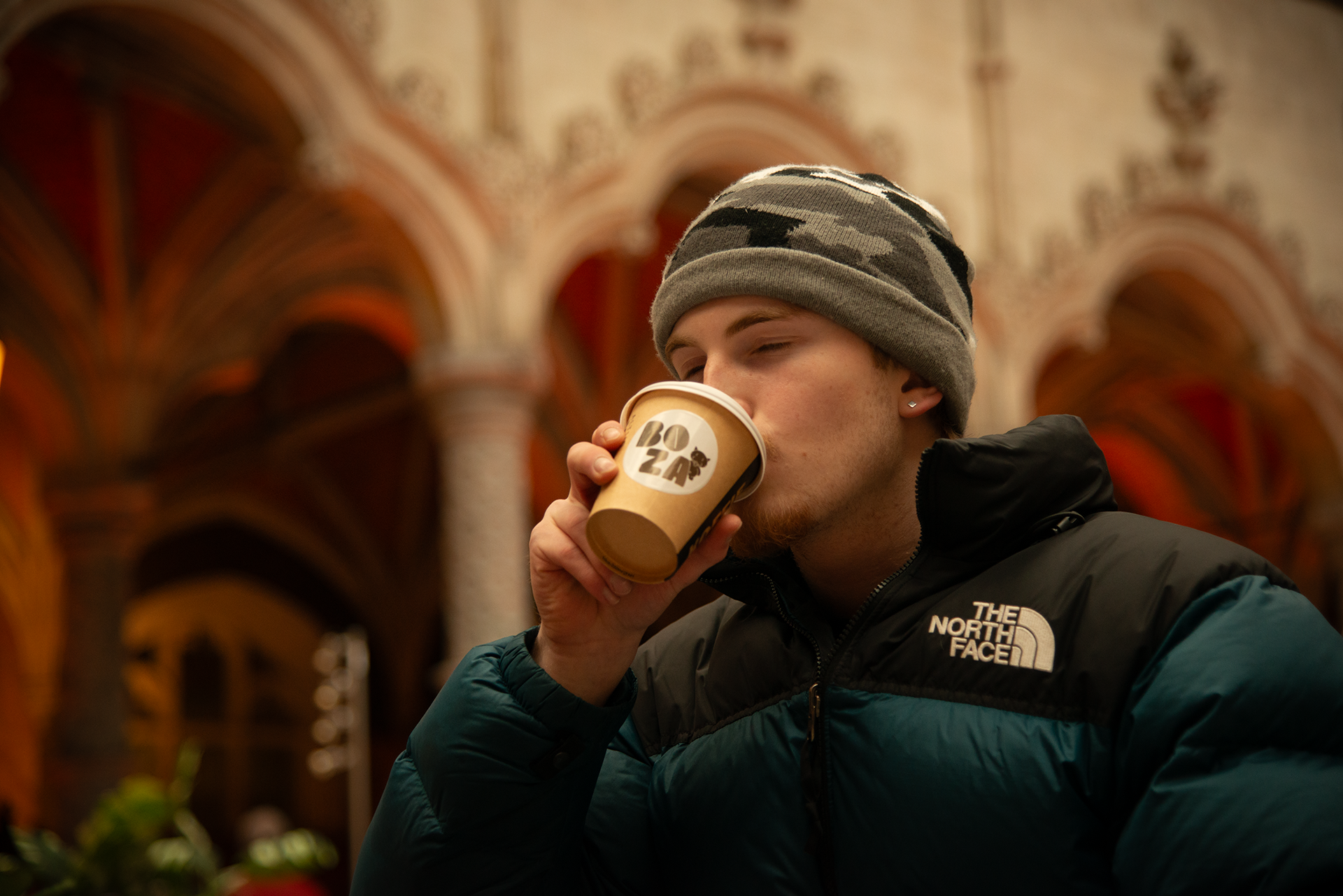 Customer at Handelbeurs